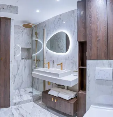 Salle de bains dans l'établissement NEW Luxury Flat - Central Area