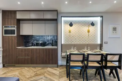 Cuisine ou kitchenette dans l'établissement NEW Luxury Flat - Central Area