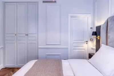 Un ou plusieurs lits dans un hébergement de l'établissement NEW Luxury Flat - Central Area
