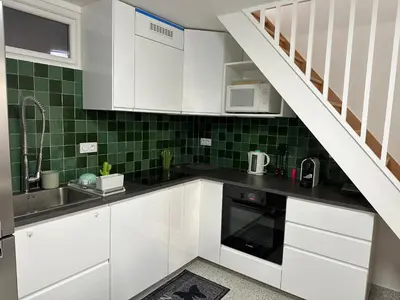 Cuisine ou kitchenette dans l'établissement Dream House Paris 5 chambres proche M7et M14