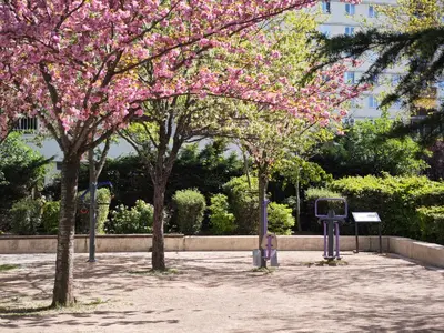 Jardin de l'établissement Au jardin suspendu