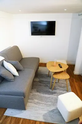 Télévision ou salle de divertissement dans l'établissement Eiffel Tour - Cosy Manéo