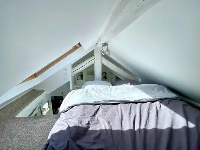 Un ou plusieurs lits dans un hébergement de l'établissement Magnifique 2 pièces Theatre de Boulogne