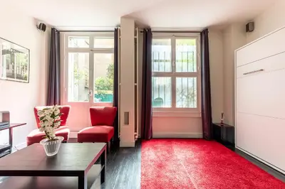 Coin salon dans l'établissement Studio sur les Quais de Seine