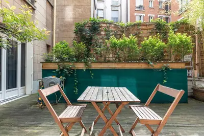 Terrasse ou espace extérieur de l'établissement Studio sur les Quais de Seine