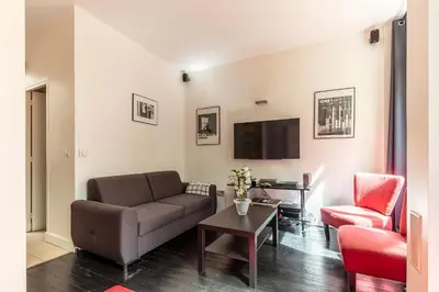 Coin salon dans l'établissement Studio sur les Quais de Seine