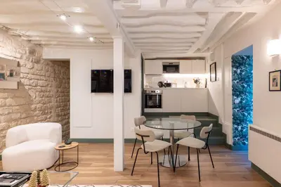 Cuisine ou kitchenette dans l'établissement Veeve - A Story in Stone
