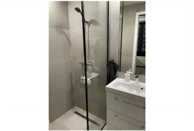 Salle de bains dans l'établissement Modern Studio Apt In The Heart Of Paris