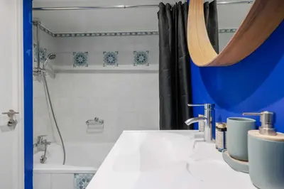 Salle de bains dans l'établissement Spacious apartment - 2BR-6P - Bastille