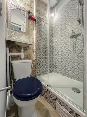 Salle de bains dans l'établissement Charming Studio in the center of Paris
