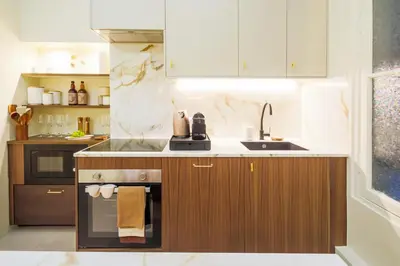 Cuisine ou kitchenette dans l'établissement WS Louvre - Saint-Roch Luxe
