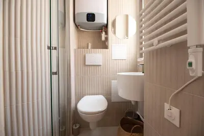 Salle de bains dans l'établissement Montmartre lovers