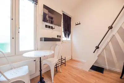 Coin salon dans l'établissement Lovely Nest in Paris