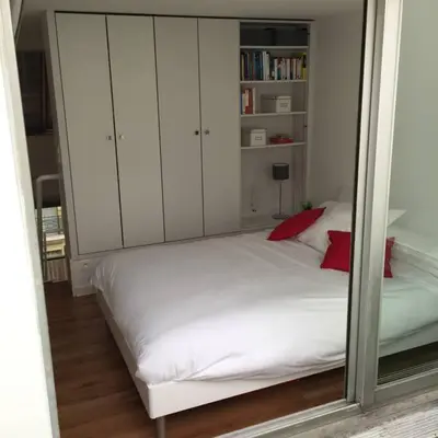 Un ou plusieurs lits dans un hébergement de l'établissement Duplex près des Champs-Élysées