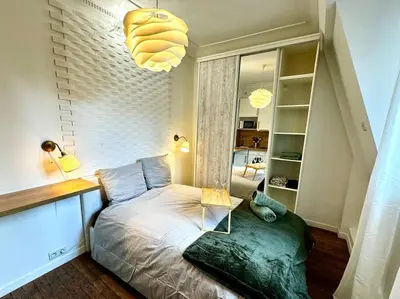Un ou plusieurs lits dans un hébergement de l'établissement Champs-Elysées - Suite for 2 people