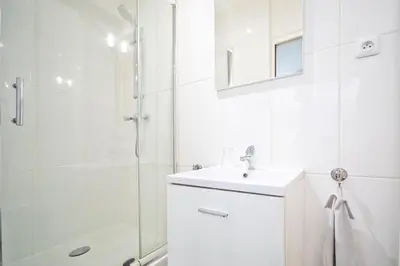 Salle de bains dans l'établissement Loft style apartment
