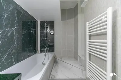Salle de bains dans l'établissement MBA Splendide Appart - Proche du Moulin Rouge