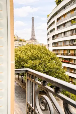 Plan de l'établissement Appartement avec magnifique vue Tour Eiffel