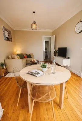 Plan de l'établissement Appartement avec magnifique vue Tour Eiffel