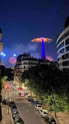 Plan de l'établissement Appartement avec magnifique vue Tour Eiffel