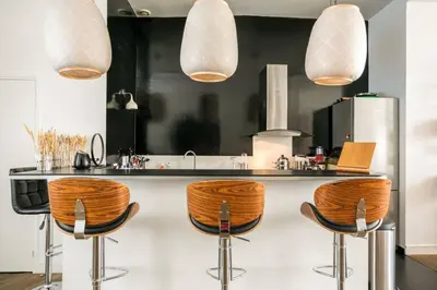 Cuisine ou kitchenette dans l'établissement Amazing Premium flat, fantastic location, 1290 Sqf