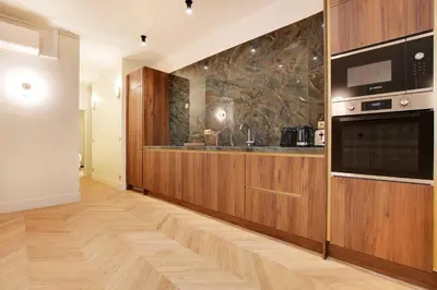 Cuisine ou kitchenette dans l'établissement Luxurious apartment - 2BR-6P - Saint-Germain