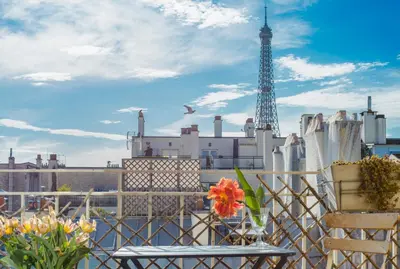 Plan de l'établissement Eiffel Tower Design residence