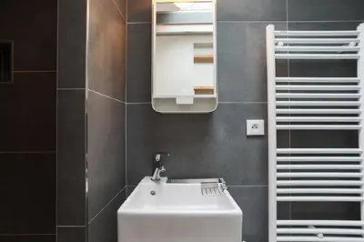 Salle de bains dans l'établissement Amazing Mazarine Studio