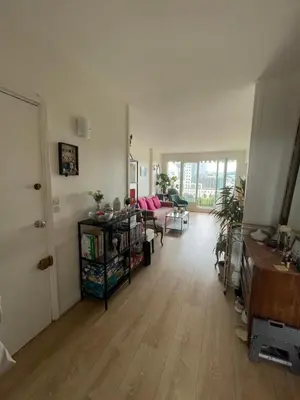 Un ou plusieurs lits dans un hébergement de l'établissement Appartement sur quai de Seine