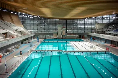 Piscine de l'établissement Appartement avec Jardin - La Plaine Saint Denis ou située à proximité