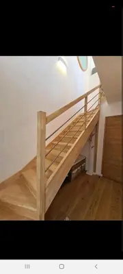 Un ou plusieurs lits superposés dans un hébergement de l'établissement Superbe appartement avec jacuzzi, sauna et hammam, proche de Paris