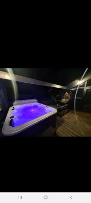 Plan de l'établissement Superbe appartement avec jacuzzi, sauna et hammam, proche de Paris