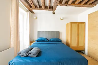 Plan de l'établissement Appartement Quartier Fontaine Chatelet Les Halles Free Netflix