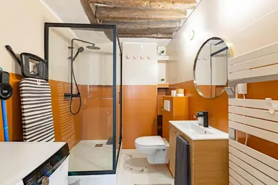 Plan de l'établissement Appartement Quartier Fontaine Chatelet Les Halles Free Netflix