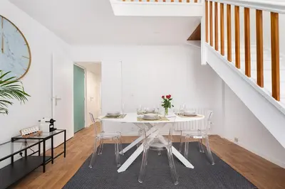 Plan de l'établissement Duplex Cosy 6 personnes - Parking Gratuit - 15 min Centre de Paris Metro 13