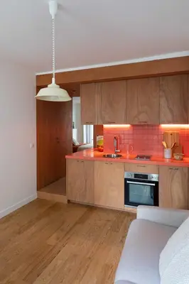 Cuisine ou kitchenette dans l'établissement Magnificent flat - near Bourse and Palais Royal