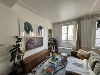 Coin salon dans l'établissement Batignolles-Montmartre / Mathieu