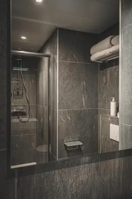 Salle de bains dans l'établissement GREEN PARK HOTEL PARIS