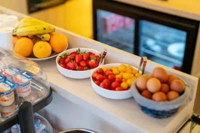 Nourriture dans l'hôtel ou à proximité