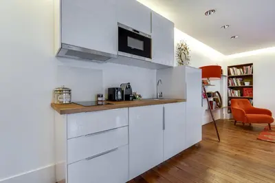 Cuisine ou kitchenette dans l'établissement Sweett - Amiral de Coligny