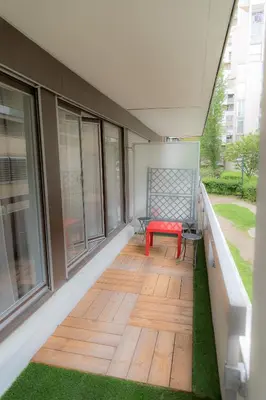 Balcon ou terrasse dans l'établissement Parisian Romance Retreat