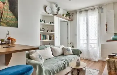 Coin salon dans l'établissement Paris9