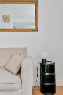 Coin salon dans l'établissement CityStay-Confort- 5 min Metro -