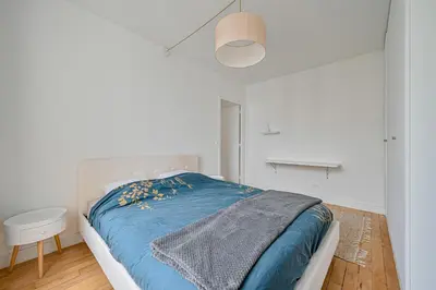 Un ou plusieurs lits dans un hébergement de l'établissement CityStay-Confort- 5 min Metro -