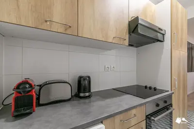 Cuisine ou kitchenette dans l'établissement MBA - Splendide Appart - Gambey 1 - Proche République