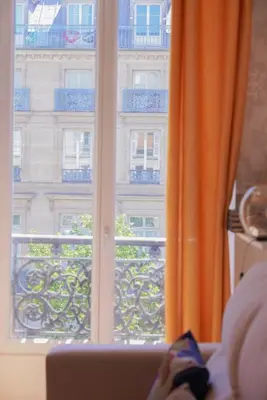 Balcon ou terrasse dans l'établissement Paris Center Masion-Grands Boulevards