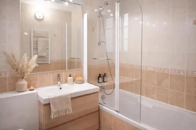 Salle de bains dans l'établissement Paris Center Masion-Grands Boulevards