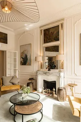 Coin salon dans l'établissement Appartement sur les quais