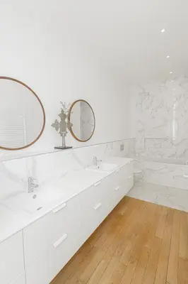 Salle de bains dans l'établissement Appartement sur les quais