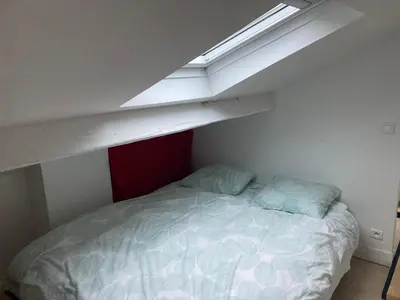 Un ou plusieurs lits dans un hébergement de l'établissement calme et verdure à Paris